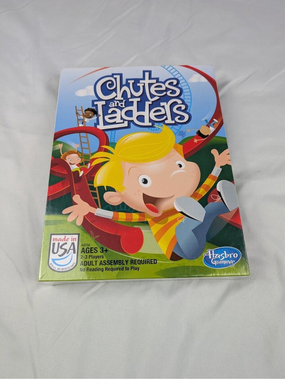 Hasbro Chutes & Ladders Classic Board Game 2-3 Players Ages 3+ BRAND NEW SEALED